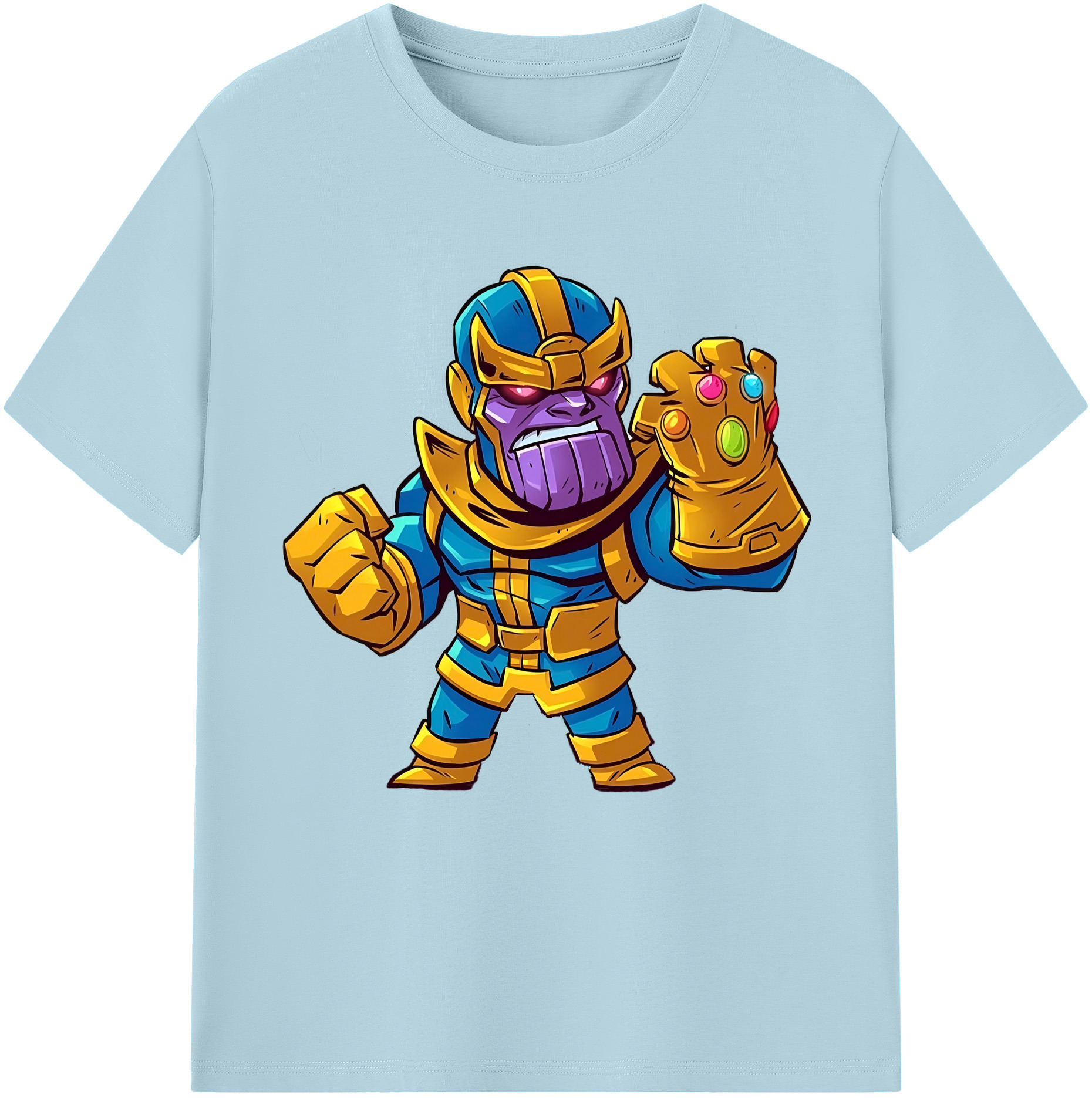 （画像用） アベンジャーズ The Avengers 綿100％半袖Tシャツ（フロントプリント）